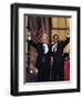 Barack Obama and Joe Biden at the Democratic National Convention 2008, Denver, CO-null-Framed Photographic Print