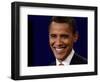 Barack Obama at the First Presidential Debate 2008, Oxford, MS-null-Framed Photographic Print