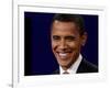 Barack Obama at the First Presidential Debate 2008, Oxford, MS-null-Framed Photographic Print