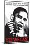 Barack Obama, Block By Block, Brick By Brick-null-Mounted Premium Giclee Print