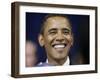 Barack Obama, Clinton, IA-null-Framed Photographic Print