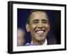 Barack Obama, Clinton, IA-null-Framed Photographic Print