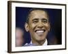 Barack Obama, Clinton, IA-null-Framed Photographic Print