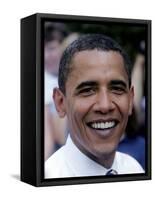 Barack Obama, Concord, NH-null-Framed Stretched Canvas