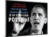 Barack Obama: For As Long As I Live...-Celebrity Photography-Mounted Art Print