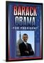 Barack Obama For President-null-Framed Art Print