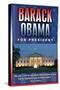 Barack Obama For President-null-Stretched Canvas