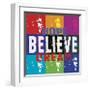 Barack Obama: Hope, Believe, Dream-null-Framed Giclee Print