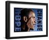 Barack Obama: Hope, Change-null-Framed Art Print