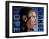 Barack Obama: Hope, Change-null-Framed Art Print