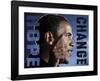 Barack Obama: Hope, Change-Celebrity Photography-Framed Art Print