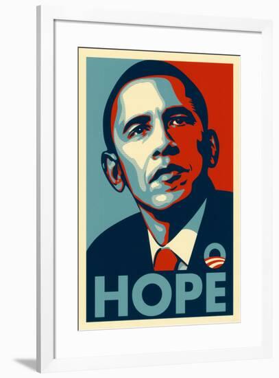 Barack Obama (Hope)-null-Framed Poster