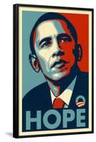 Barack Obama (Hope)-null-Framed Poster