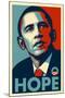 Barack Obama (Hope)-null-Mounted Poster