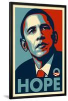 Barack Obama (Hope)-null-Lamina Framed Poster