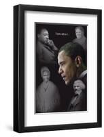 Barack Obama - Remember (no quotes)-null-Framed Premium Giclee Print