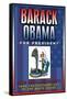Barack Obama, Save Social Security-null-Framed Stretched Canvas