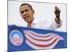 Barack Obama Speaking, Greensboro, NC-null-Mounted Photographic Print