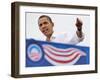 Barack Obama Speaking, Greensboro, NC-null-Framed Photographic Print