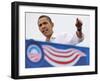 Barack Obama Speaking, Greensboro, NC-null-Framed Photographic Print