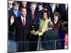 Barack Obama Sworn in by Chief Justice Roberts as 44th President of the United States of America-null-Mounted Photographic Print