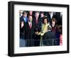 Barack Obama Sworn in by Chief Justice Roberts as 44th President of the United States of America-null-Framed Photographic Print