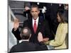 Barack Obama Sworn in by Chief Justice Roberts as 44th President of the United States of America-null-Mounted Photographic Print