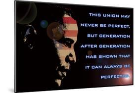 Barack Obama, This Union-null-Mounted Art Print