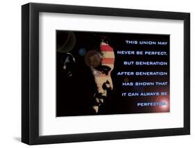 Barack Obama, This Union-null-Framed Art Print