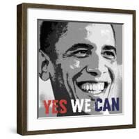 Barack Obama: Yes We Can-null-Framed Giclee Print