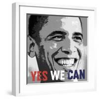 Barack Obama: Yes We Can-null-Framed Giclee Print