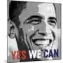 Barack Obama: Yes We Can-null-Mounted Giclee Print