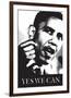 Barack Obama, Yes We Can-null-Framed Premium Giclee Print