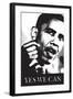 Barack Obama, Yes We Can-null-Framed Art Print