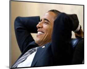 Barack Obama-null-Mounted Photo