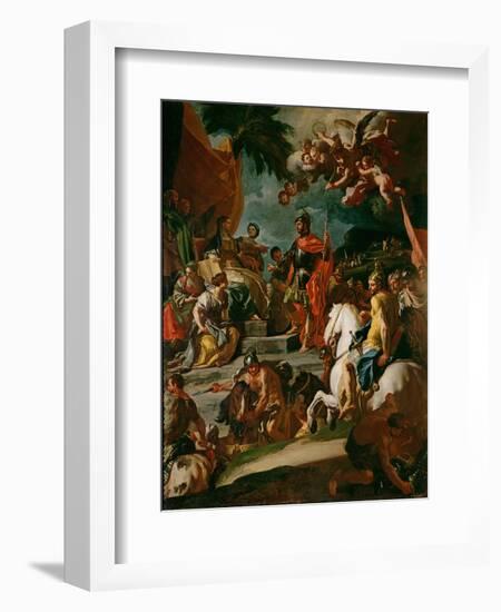 Barak and Deborah-Francesco Solimena-Framed Giclee Print