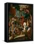 Barak and Deborah-Francesco Solimena-Framed Stretched Canvas