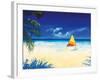 Barbados Beach I-Paul Brown-Framed Giclee Print