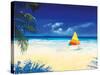 Barbados Beach I-Paul Brown-Stretched Canvas