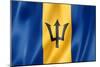 Barbados Flag-daboost-Mounted Art Print