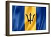 Barbados Flag-daboost-Framed Premium Giclee Print