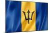 Barbados Flag-daboost-Mounted Premium Giclee Print