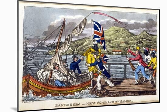 Barbados: Newcome and Mrs Sambo-Charles Williams-Mounted Giclee Print