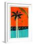 Barbados Sunset-Bo Anderson-Framed Giclee Print