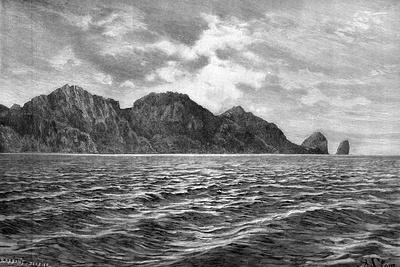 Cape Pillar, Tasman Peninsula, 1895