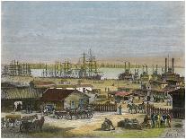 Mississippi River, New Orleans, Louisiana, USA, C1880-Barbant-Giclee Print