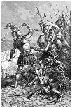 Death of Bertrand Du Guesclin, Breton Knight, 1898-Barbant-Giclee Print