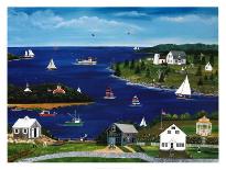 Summers in Maine-Barbara Appleyard-Mounted Art Print