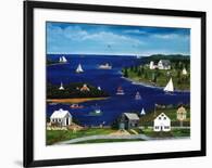 Cove in Summer-Barbara Appleyard-Framed Art Print
