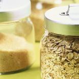 Cereals in Storage Jars-Barbara Bonisolli-Photographic Print